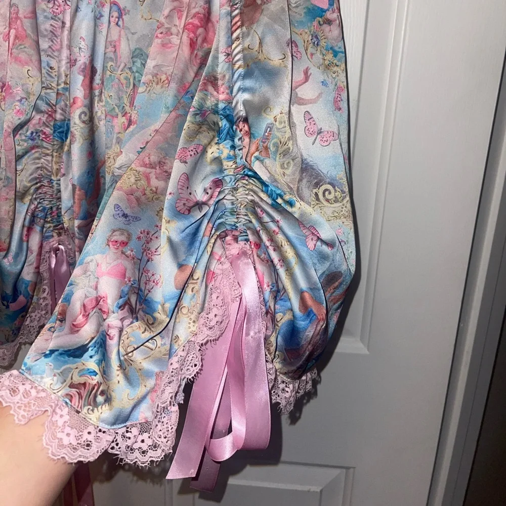 Dolls Kill Sugar Thrillz Pastel Fantasy Dress - Picture 3 of 12